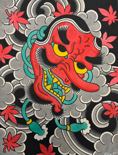 Masks Print Set