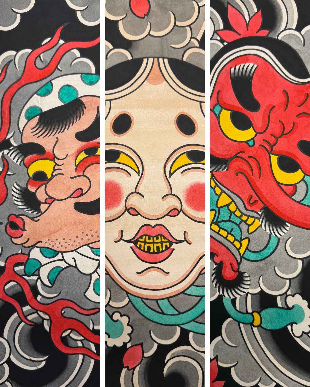 Masks Print Set